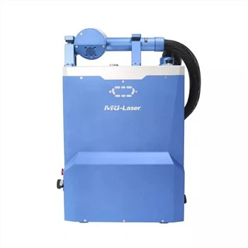 100 W преносима лазерна почистваща машина тип раница за премахване на боя